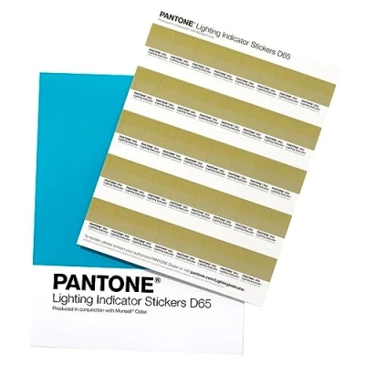 Image of Pantone LNDS 1 PK D65 Lighting Indicator Stickers Multi Colour