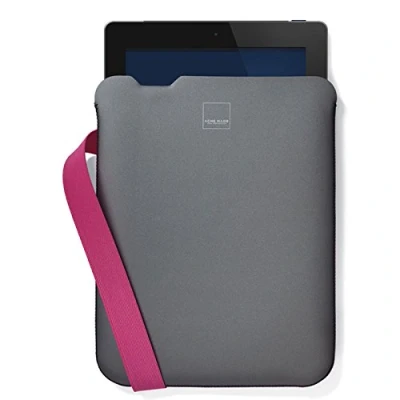 Image of Acme Made Bay Street Ipad Case/Sleeve in Grey/Pink color (Ipad2, Ipad3, Ipod4, Air)