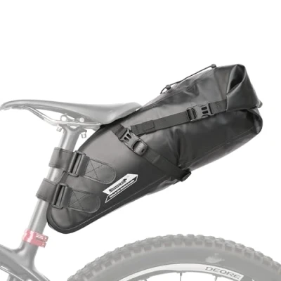 Image of Rhinowalk Bike Saddle Bag Waterproof Bicycle Cycling Seat Mountain Road Portable Storage Bag, 10L