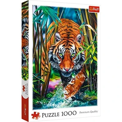 Image of Puzzles &quot;1000&quot; Grass Tiger
