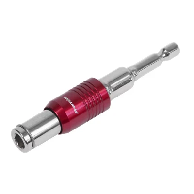 Image of Sealey Premier Pivoting Magnetic Bit Holder Drive: 1/4&quot;Hex(M) 1/4&quot;Hex(F) AK4930