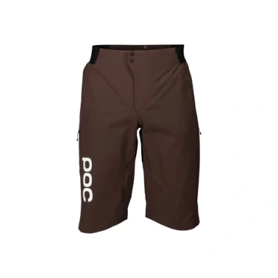 Image of POC Men&#039;s Guardian Air Cycling Shorts, Axinite Brown, L UK
