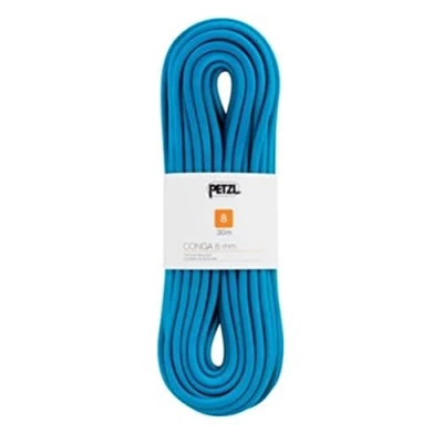 Image of Petzl Unisex Adult Conga Rope 8.0mm x 20m, Blue, One Size