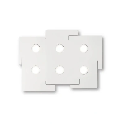 Image of Totem 6 Light Ceiling White