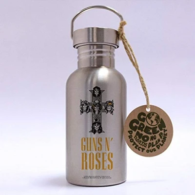 Image of GB eye Guns N Roses Logo 500ml Canteen Stainless Steel Bottle