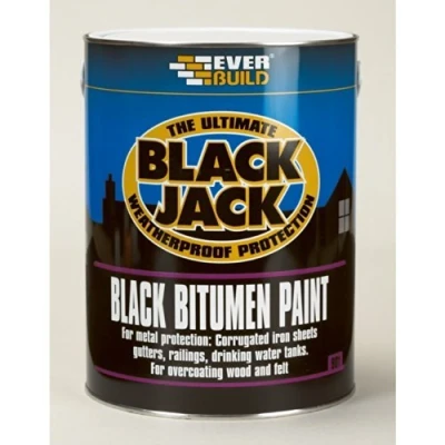 Image of Everbuild 901 BLACK BITUMEN PAINT 5Ltr. 90105