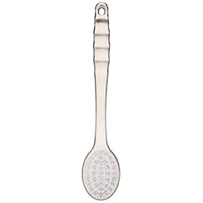 Image of Long Handled Cleaning Brush Body Bath Shower Massager Back Skin Spa Soft Bristles Beauty Scrubber Helper（Clear）