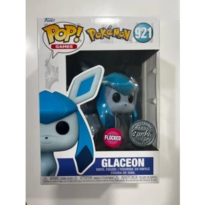 Image of Funko Pop! Games glaceon Flocked hot Topic Exclusive Vinyl Figure (DRM230302)