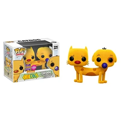 Image of POP 15102 Catdog Vinyl Figure 221 Flocked SDCC Summer Convention Exclusives, Cat Dog
