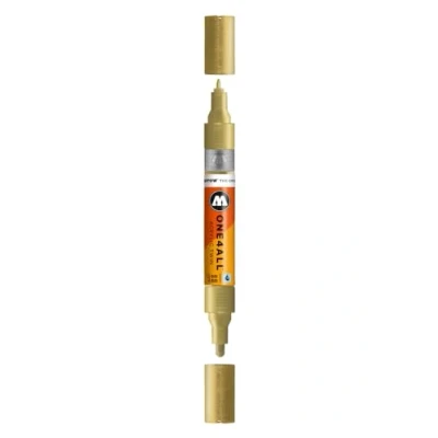 Image of Molotow One4All Acrylic Twin Marker 228 Metallic Gold