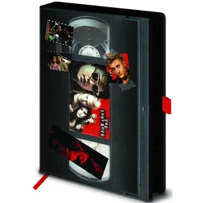 Image of Pyramid International The Lost Boys Notebook with Retro VHS Design Cover in Presentation Gift Box Official Merchandise (39831740BD)