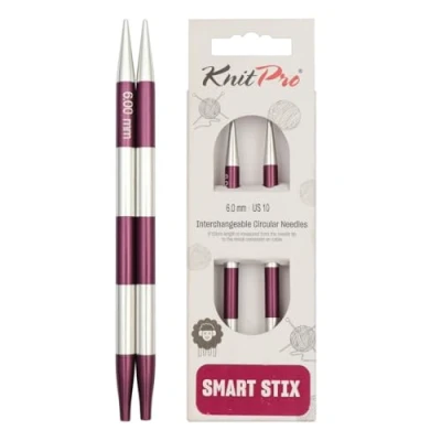 Image of KnitPro SmartStix interch. Needle Tips Special 6.00mm 3pcs
