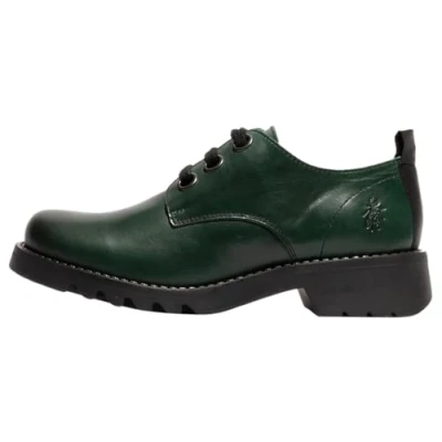 Image of Fly London Women&#039;s RUDA538FLY Moccasin, Petrol, 3 UK