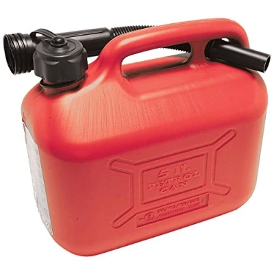 Image of Hilka 84809035 Fuel Can, 5 Litre, Red