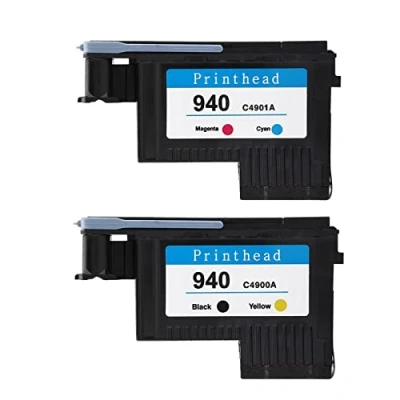 Image of Denash Printheads for HP Officejet pro8000/8500/8500A Series, Print Head Smooth Printing No Paper Jam Printer Ink Printheads(CMYK)