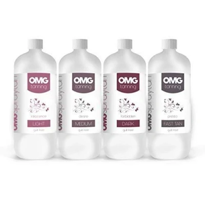 Image of OMG Combo Pack 4 x 1000ml (Our Complete Range) Spray Tan Solution