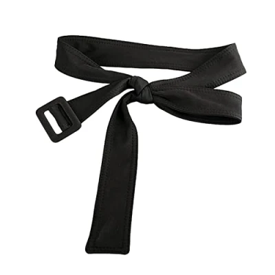 Image of Gereiny Women Trench Coat Belt Overcoat Waist Replacement For Men Black
