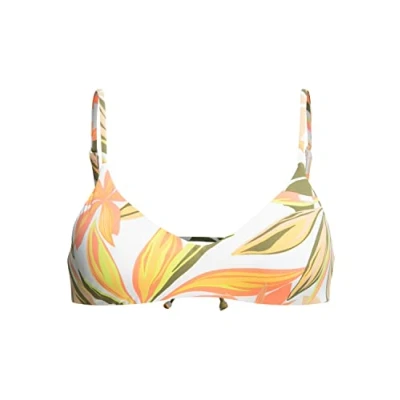 Image of Roxy Printed Beach Classics Bra Bikini Top for Women
