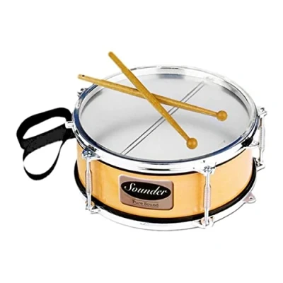 Image of Reig Snare Drum with Drumsticks and Strap