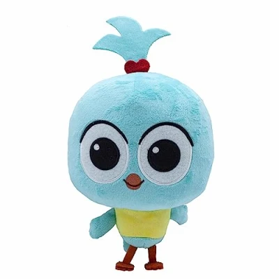 Image of BANDAI Milo Bird Teddy Bear Plush Toys 20cm Lark Cuddly Toy from the Animated Series Huggable Boys and Girls with Soft Touch Material Adorable Cartoon Stuffed Animals for Kids