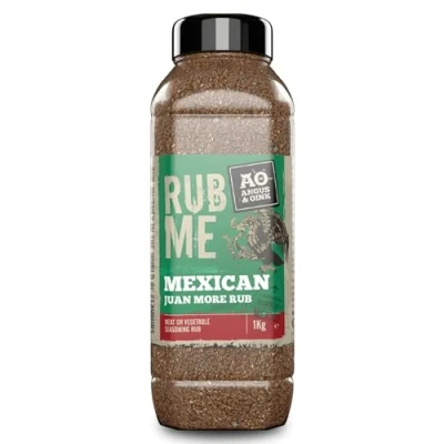 Image of Angus &amp; Oink Rub Me Mexican Juan More BBQ Seasoning Authentic Flavour Infusion Perfect for Tacos, Cuban Sandwiches Dishes Gluten Free 1kg