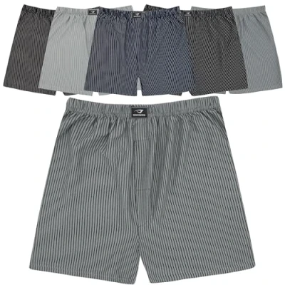Image of SGS 6 or 10 Pack of Cotton Boxer Shorts for Men, Men who Appreciate Loose, Comfortable Pants. Underwear with Premium Quality Men&#039;s Pants as
