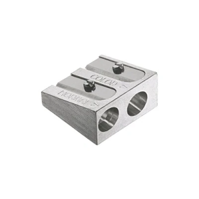 Image of Faber Castell Miscellaneous Twin Metal Sharpener For Artists, Art, Craft, Drawing, Sketching, Home, School, University, Colouring