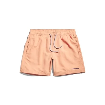 Image of G STAR RAW Men&#039;s Dirik Solid Swimshorts, Orange (peach bloom D24469 A505 G280), L
