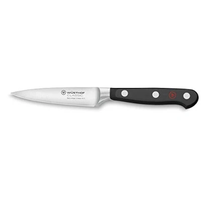 Image of WÜSTHOF Classic, Paring Knife, 9cm, Black/Silver, 1030100409