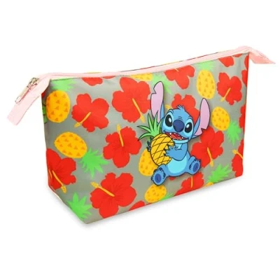 Image of Disney Stitch Toiletry Bag Travel Makeup Storage Vanity Gift Idea for Girls Teenagers Women, Multi Coloured Coloured, Taille Unique, Modern