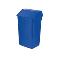 Image of Addis 54 Litre Fliptop Bin Blue Finish AG813424