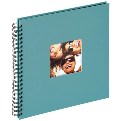 Image of walther Design Photo Album Petrol Green 30 x cm Spiral with Punched Cover, Fun SA 110 K