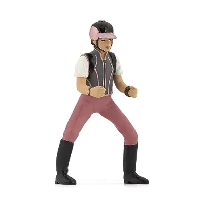 Image of Papo 52007 Young Trendy Riding Girl Figure