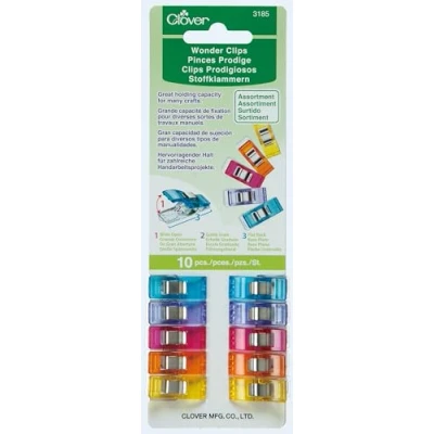 Image of CLOVER Wonder Clips Assortment 10 pcs