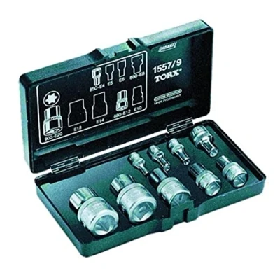 Image of Hazet 1557/9 Torx Screw Driving Tool Set