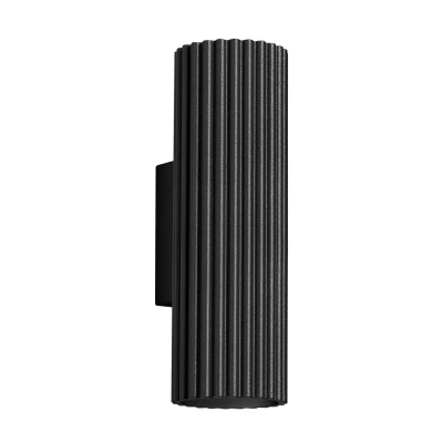 Image of Karbon Minimalist Up Down Wall Lamp 20cm Black