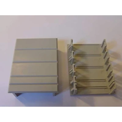 Image of 2 X Consumer Unit Distribution Board Blanking Strip MCB Blanks (2 Pack)