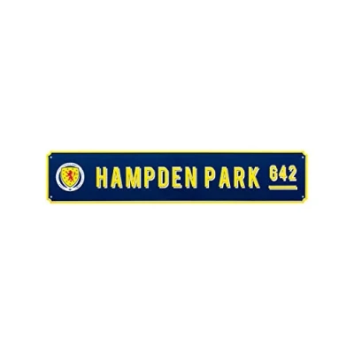 Image of FOCO Scotland Football Scottish League European World Cup Vintage Street Sign Shed Garage Bedroom