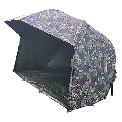 Image of Abode Night &amp; Day 60&quot; DPM Camo Oval Umbrella Carp Session Brolly