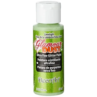 Image of DecoArt Glamour Dust Glitter Paint, Tiger Limelight