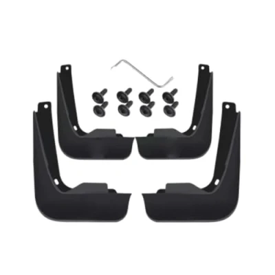 Image of MNBHJGR 4Pcs Rubber Car Mud Flaps Mudflaps, for VW Tiguan 2010 2017 Front Rear Mudguards Splash Guards Fender Splashproof Waterproof