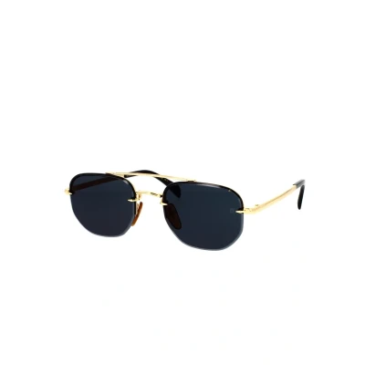 Image of Sunglasses David beckham Db 1078 / s col. 06j mt Man GÃ©omÃ©trique Gold