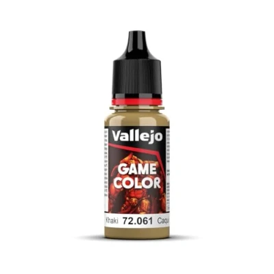 Image of Vallejo Game Color 17 ml Acrylic Paint Khaki