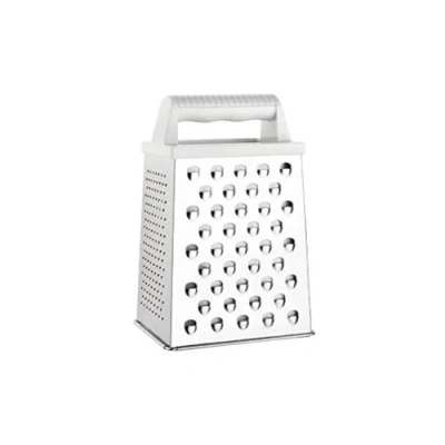 Image of Vogue 12504 4 Way Hand Grater Stainless Steel Kitchen Slicer Cutter Tools Commercial