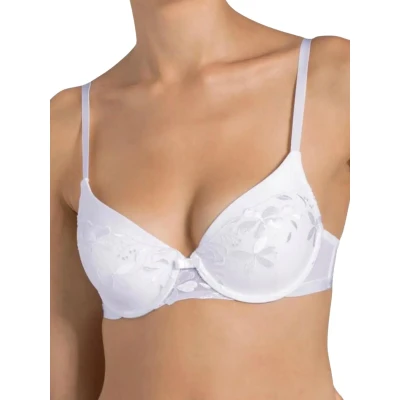 Image of Triumph Womens Body Make up Essentials Wp Wired Padded Bra, White, 32E UK