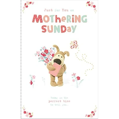 Image of Boofle On Mothering Sunday Mother&#039;s Day Greeting Card Cute Mothers Cards 616286