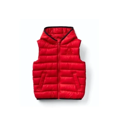 Image of United Colors of Benetton Boy&#039;s Gilet 2TWDGJ006 Suit Jacket, Rosso 0V3, 82