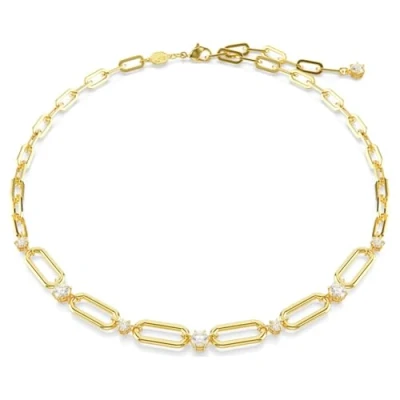 Image of Swarovski Constella Necklace Chain goldcoloured, Women&#039;s, Size: One Size, Gold coloured