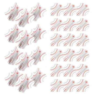 Image of WINMAU Prism Zeta Circle Design dart flights 10 sets per pack (30 in total) (Red)