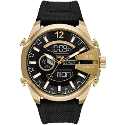 Image of Diesel Watch for Men Mega Chief LCD movement 51mm case size with a Silicone strap DZ4634